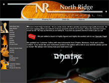 Tablet Screenshot of northridgehardwoods.com